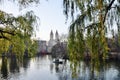 Central Park in the winter, New York City. USA. Royalty Free Stock Photo