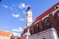 The central part of the city of Opole Royalty Free Stock Photo