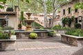 Central plaza, Tlaquepaque in Sedona, Arizona Royalty Free Stock Photo