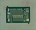 Central processing unit chip. Background of CPU Royalty Free Stock Photo
