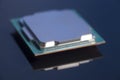 Central processing unit CPU processors microchip Royalty Free Stock Photo
