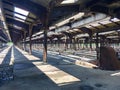 Bush shed at Central Railroad of New Jersey Terminal