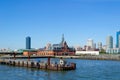 The old Central Railroad of New Jersey Terminal in Liberty Park Royalty Free Stock Photo