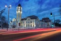 The central railway station of Burgas