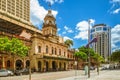 Central railway station at center of brisbane, queensland, australia