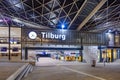 Central Railway Station at night, Tilburg, Netherlands