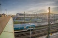 Central railway station in Regensburg, Bavaria, Germany