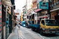 Central Soho street in Hong Kong