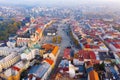 Central square of Czech city of Jihlava