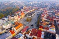 Central square of Czech city of Jihlava