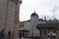 Central square of Ivana Pavla II, Trogir Royalty Free Stock Photo