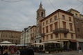Central square of Rimini, Italy