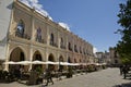 Central square of Salta