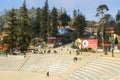 Central square of Sapa town, Vietnam