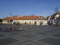Central square in Sibiu Royalty Free Stock Photo