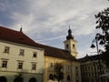 Central square in Sibiu Royalty Free Stock Photo