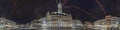 The central square and town hall in Mons, Belgium.