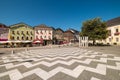 Central square of the town Mondsee, Austria