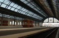 Central station in Lvov Royalty Free Stock Photo