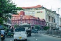 central streets of Colombo Sri Lanka