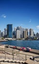 Central sydney CBD area skyline and circular quay in australia Royalty Free Stock Photo