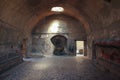 The Central Thermae. Roman bath. Ercolano. Herculaneum. Naples. Italy