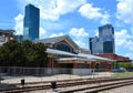 Central Train Station in Downtown Fort Worth Royalty Free Stock Photo