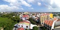 Tropical Asia HÃ¡Â»â¢i An Central Vietnam Hoi An City Ancient Old Town Vietnamese Village Landscape Aerial View Blue Sky Green Nature