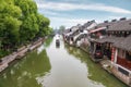 Central water canal in the ancient watertown of Tongli