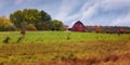 Central Wisconsin Farm Royalty Free Stock Photo