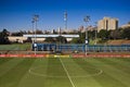 Centre Circle Of Soccer Pitch - Wider Angle