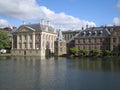 Centre of dutch politics- Hofvijver Royalty Free Stock Photo