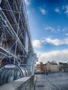 Centre Georges Pompidou colorful Modern architecture outdoors Paris