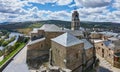 Centre of the historic tow of Puebla de Sanabria Royalty Free Stock Photo