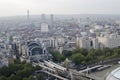 Centre of London from London Eye. UK Royalty Free Stock Photo