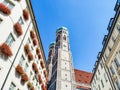 Towers of the Frauenkirche in Munich