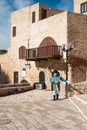 The centre of old city of Jaffa, Israel