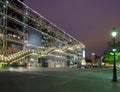 Centre Pompidou at night