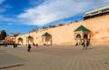 A centre Square in Meknes, Morocco