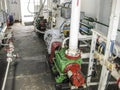 Centrifugal oil pump. Pumping water treatment module. Oil equipm