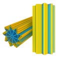 Centriole structure Royalty Free Stock Photo