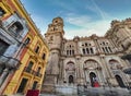 Centro Cultural Fundacion Unicaja and cathedral, Malaga city, Andalusia, Spain