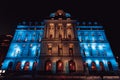 Centro Cultural Kirchner of Buenos Aires in Argentina at night