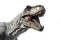 Centrosaurus. Dinosaur, realistic image with white background