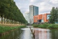 Cityscape of Hoofddorp, which is a dutch city in Province North Holland