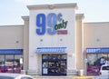 99 Cents Only Stores, Fort Worth, Texas Royalty Free Stock Photo