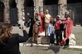 Centurions at the Coliseum,Rome,Italy Royalty Free Stock Photo