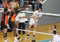 Centurions Narbonne vs Paris Volley Royalty Free Stock Photo