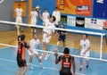 Centurions Narbonne vs Paris Volley Royalty Free Stock Photo