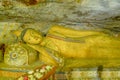 12 Century Dambulla Cave Golden Temple And Statues